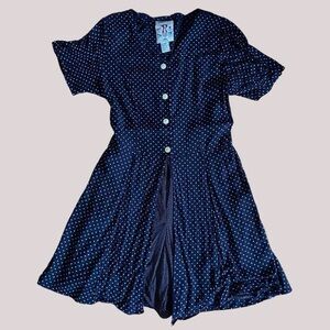 Studio 25 Vintage Polka Dot Playsuit